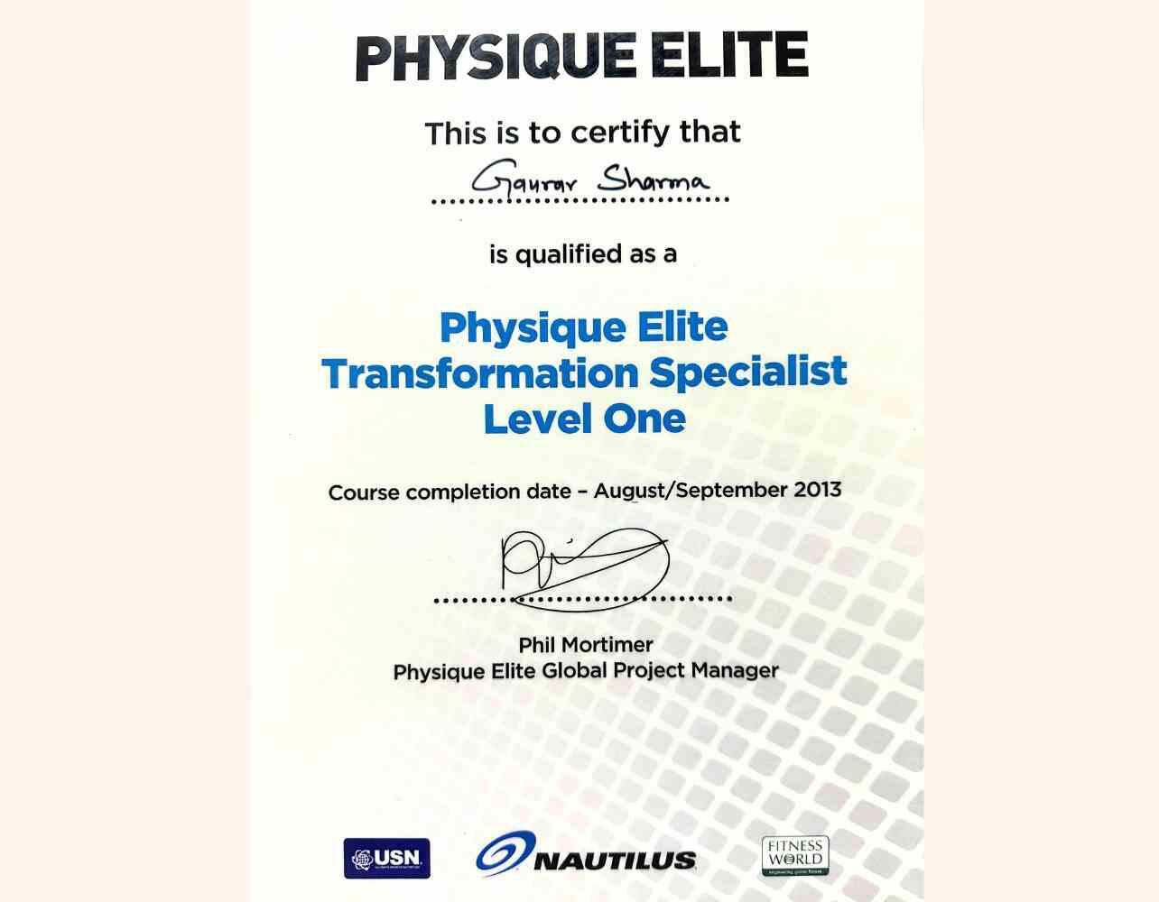 Certificate 5
